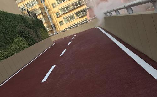 临夏县彩色路面